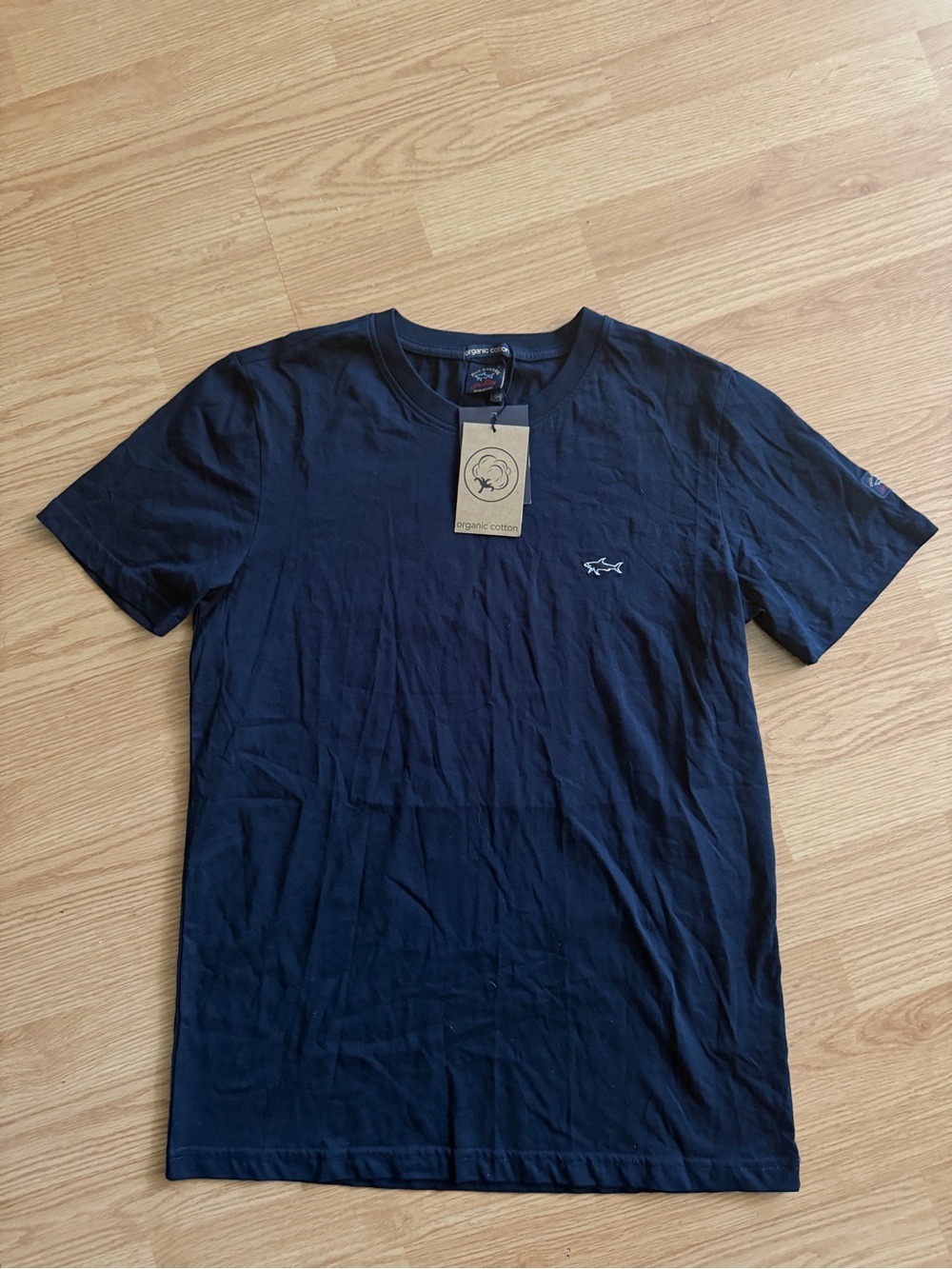 Paul & Shark Navy Short Sleeve Crew Neck Tee